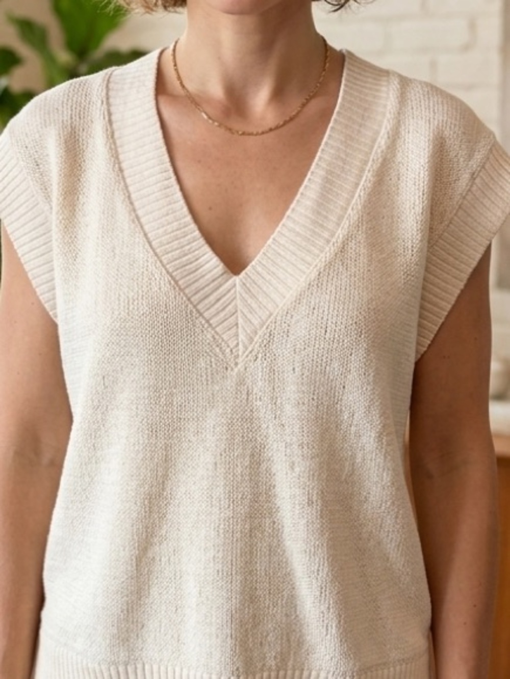 Zara Oversized Knit Vest